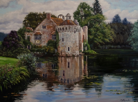 Old English Castle by artist Jose Blanco